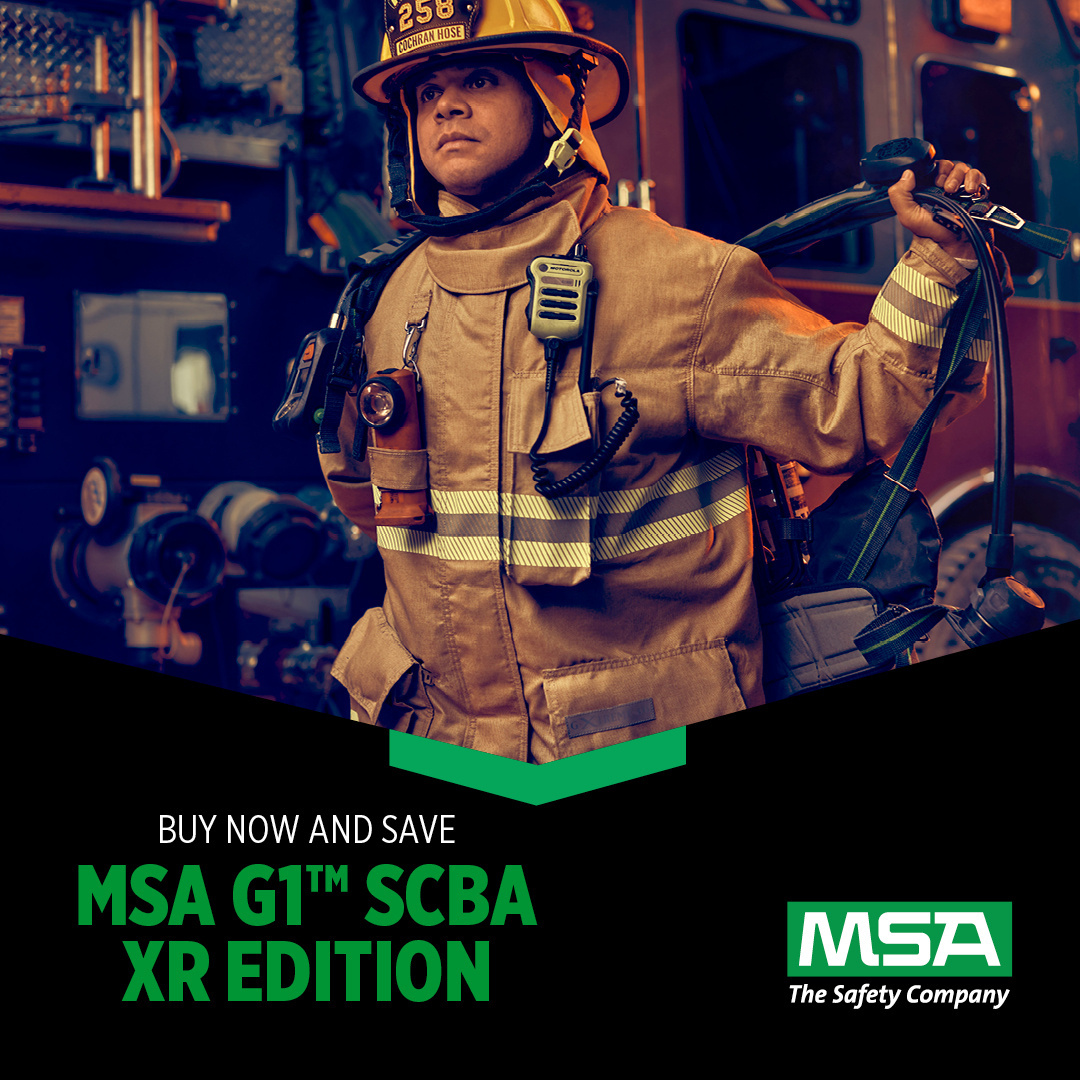 MSA G1 SCBA XR EDITION